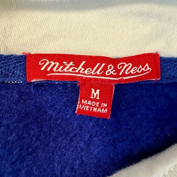 Mitchell & Ness Blue and Gray Toronto Maple Leafs Hoodie - Picture 5 of 6